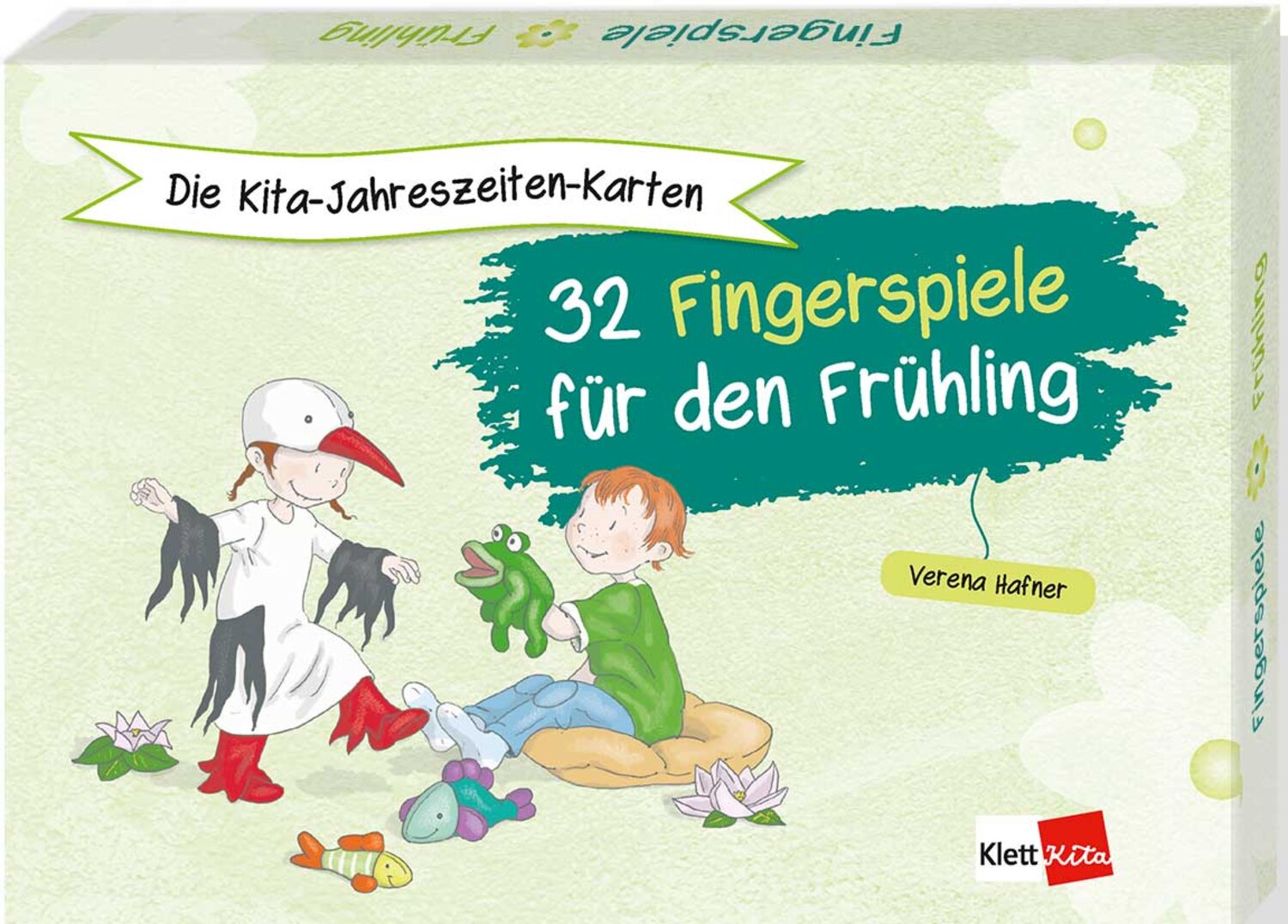Die Kita-Jahreszeiten-Karten: 32 Fingerspiele für den Frühling – 32